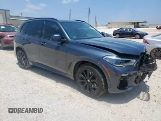 2021 BMW X5 xDrive40i z VIN 5UXCR6C01M9E82286, wystawiony jako Copart lot #60260035 z przebiegiem Nie podano mil oraz Szkoda całkowita • Salvage title. Historia ofert i sprzedaży dostępna na DreamBid. Obrazek 4.