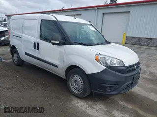 2018 Ram ProMaster City Cargo Van Tradesman with VIN ZFBERFAB5J6K35252, listed as a IAAI auction lot 41745960 with 108,100 mi miles. Bid and sale history available at carsss.com. Image 1.