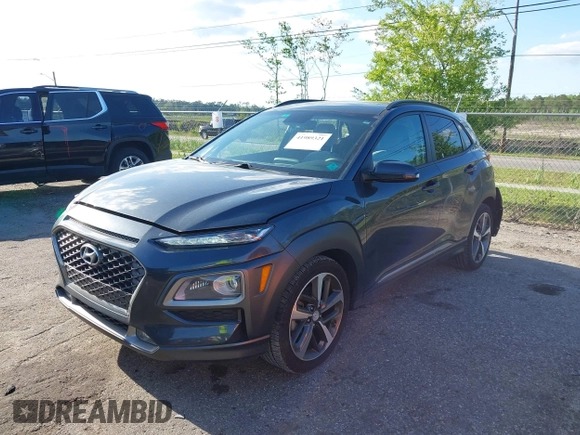 2018 Hyundai Kona Limited with VIN KM8K33A58JU135096, listed as a IAAI auction lot 41989321 with 66,939 mi miles. Bid and sale history available at carsss.com. Image 17.