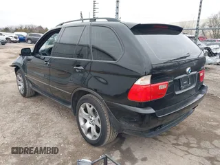 2002 BMW X5 4.4i with VIN 5UXFB33582LH31341, listed as a IAAI auction lot 41548139 with 82,188 mi miles. Bid and sale history available at carsss.com. Image 3.