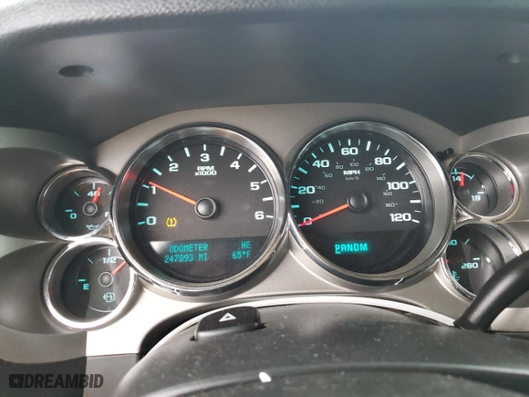 2012 Chevrolet Silverado 1500 LT with VIN 3GCPKSE74CG215648, listed as a Copart auction lot 44422465 with 247,893 mi miles and Salvage Title. Bid and sale history available at carsss.com. Image 9.
