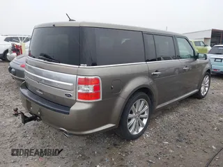 2014 Ford Flex Limited with VIN 2FMGK5D89EBD17931, listed as a IAAI auction lot 41852159 with 105,522 mi miles. Bid and sale history available at carsss.com. Image 4.