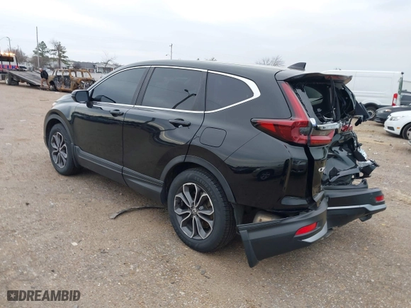 2020 Honda CR-V EX with VIN 7FARW1H51LE007397, listed as a IAAI auction lot 41615977 with 176,041 mi miles. Bid and sale history available at carsss.com. Image 3.