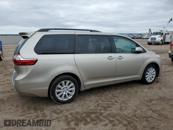 2017 Toyota Sienna XLE с VIN 5TDDZ3DC8HS178423, выставлен на аукционе Copart как лот 57628745 с пробегом 159 453 миль миль и Чистый • Clean title. История ставок и продаж доступна на DreamBid. Изображение 3.