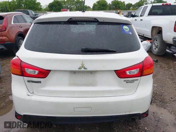 2016 Mitsubishi Outlander Sport 2.0 ES with VIN JA4AP3AU5GZ026113, listed as a IAAI auction lot 41893209 with 66,807 mi miles. Bid and sale history available at carsss.com. Image 16.