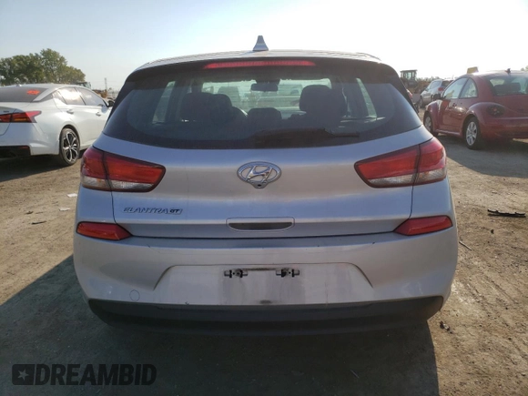2018 Hyundai Elantra GT with VIN KMHH35LE1JU020150, listed as a Copart auction lot 72145764 with 137,552 mi miles and Salvage Title. Bid and sale history available at carsss.com. Image 6.
