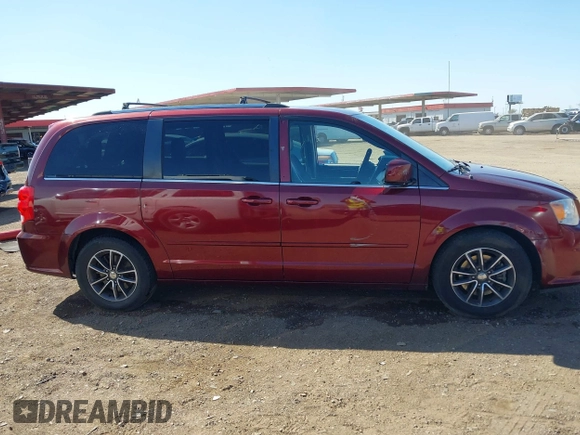 2017 Dodge Grand Caravan SXT with VIN 2C4RDGCG8HR675366, listed as a IAAI auction lot 42109155 with 178,936 mi miles and . Bid and sale history available at DreamBid. Image 13.