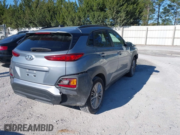 2018 Hyundai Kona SEL with VIN KM8K22AA2JU132849, listed as a IAAI auction lot 41812377 with 86,207 mi miles and . Bid and sale history available at DreamBid. Image 4.