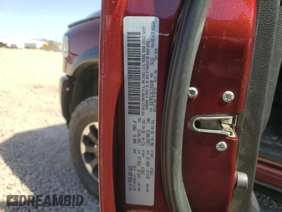 2020 Ram 2500 Power Wagon with VIN 3C6TR5EJ9LG156238, listed as a Copart auction lot 75730094 with 84,672 mi miles and Salvage Title. Bid and sale history available at carsss.com. Image 12.