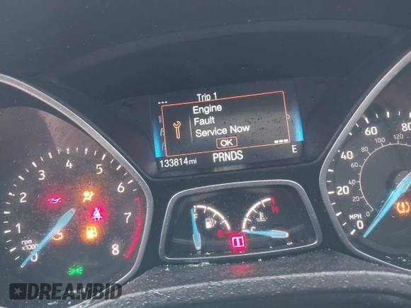 2017 Ford Focus SEL with VIN 1FADP3H29HL312631, listed as a IAAI auction lot 41226591 with 133,814 mi miles. Bid and sale history available at carsss.com. Image 7.