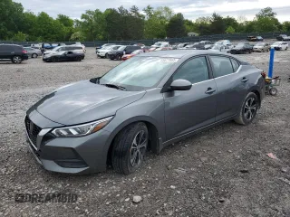 2020 Nissan Sentra SV z VIN 3N1AB8CV3LY214983, wystawiony jako Copart lot #55677665 z przebiegiem 92 070 mil mil oraz Szkoda całkowita • Salvage title. Historia ofert i sprzedaży dostępna na DreamBid. Obrazek 1.