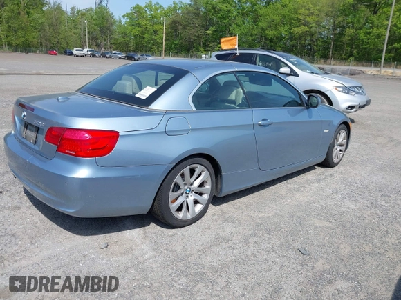 2012 BMW 3 Series 328i with VIN WBADW3C53CE822644, listed as a IAAI auction lot 42137989 with Not provided miles and . Bid and sale history available at DreamBid. Image 4.