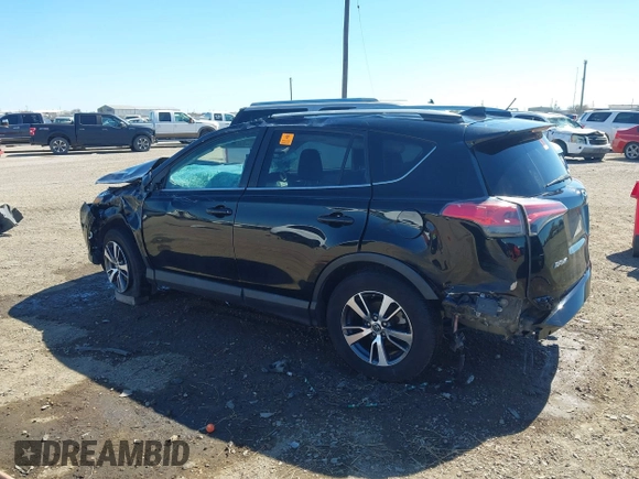2018 Toyota RAV4 XLE with VIN 2T3WFREV8JW476348, listed as a IAAI auction lot 41641892 with 1 mi miles. Bid and sale history available at carsss.com. Image 3.