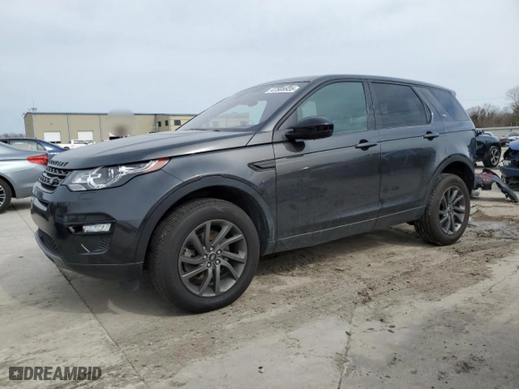 2019 Land Rover Discovery Sport HSE with VIN SALCR2FX6KH825038, listed as a Copart auction lot 47808935 with 35,314 mi miles and Salvage Title. Bid and sale history available at carsss.com. Image 1.