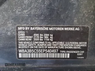 2014 BMW 3 Series 328i xDrive с VIN WBA3B5C55EP540497, выставлен на аукционе Copart как лот 49250695 с пробегом 183 639 миль миль и Чистый • Clean title. История ставок и продаж доступна на DreamBid. Изображение 12.