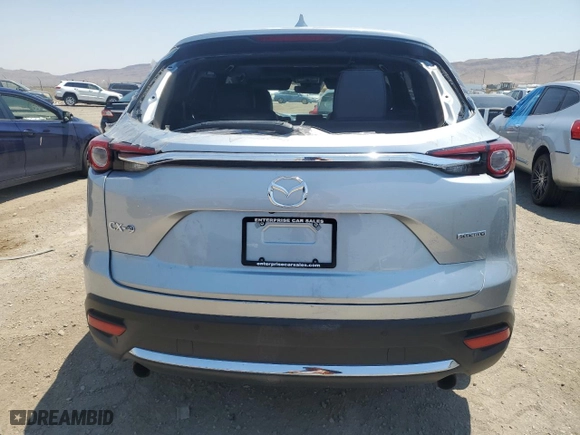 2021 Mazda CX-9 Grand Touring with VIN JM3TCADY4M0512268, listed as a Copart auction lot 62683464 with 0 mi miles and Salvage Title. Bid and sale history available at carsss.com. Image 6.