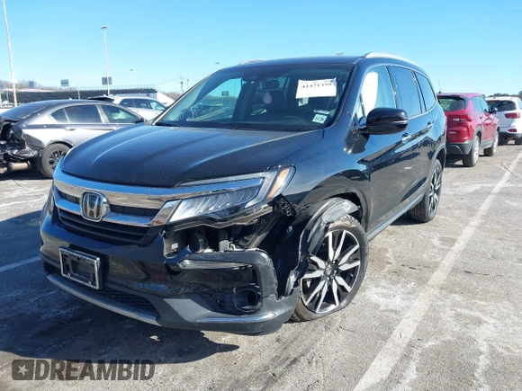2022 Honda Pilot Touring 7-Passenger with VIN 5FNYF6H63NB006591, listed as a IAAI auction lot 41471359 with 75,574 mi miles. Bid and sale history available at carsss.com. Image 17.
