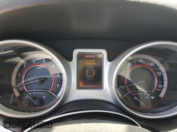 2013 Dodge Journey American Value with VIN 3C4PDCAB2DT547459, listed as a Copart auction lot 61217605 with 116,740 mi miles and Clean title. Bid and sale history available at DreamBid. Image 9.