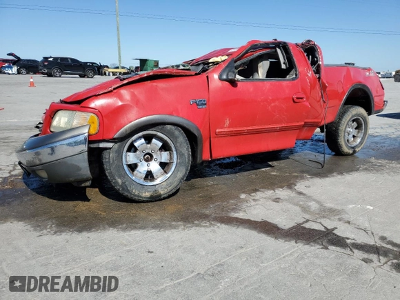 2002 Ford F-150 XL with VIN 1FTRX18L52NB66009, listed as a Copart auction lot 53194365 with Not provided miles and Non repairable. Bid and sale history available at DreamBid. Image 1.