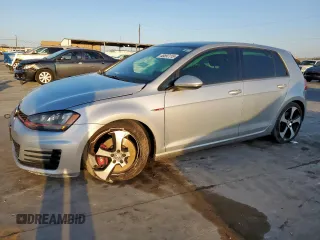 2017 Volkswagen Golf GTI S with VIN 3VW447AU6HM051900, listed as a Copart auction lot 48897115 with 80,022 mi miles and Salvage Title. Bid and sale history available at carsss.com. Image 1.