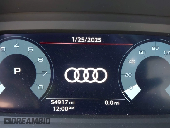 2022 Audi A3 Premium with VIN WAUAUDGY6NA071844, listed as a IAAI auction lot 41462006 with 54,917 mi miles. Bid and sale history available at carsss.com. Image 15.