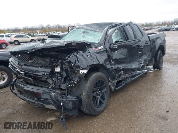 2022 Chevrolet Silverado 1500 RST with VIN 1GCUDEED4NZ571637, listed as a IAAI auction lot 40840081 with Not Provided miles and . Bid and sale history available at DreamBid. Image 6.