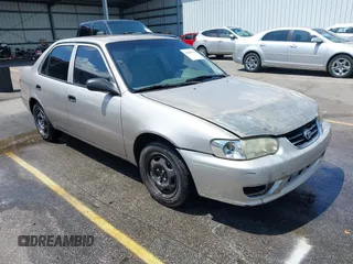2001 Toyota Corolla CE with VIN 1NXBR12E71Z522806, listed as a IAAI auction lot 42656076 with 247,991 mi miles and . Bid and sale history available at DreamBid. Image 1.