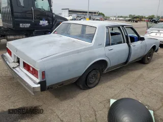 1984 Chevrolet Impala с VIN 2G1AL69H4E9168804, выставлен на аукционе Copart как лот 55232275 с пробегом 75 318 миль миль и Чистый • Clean title. История ставок и продаж доступна на DreamBid. Изображение 3.