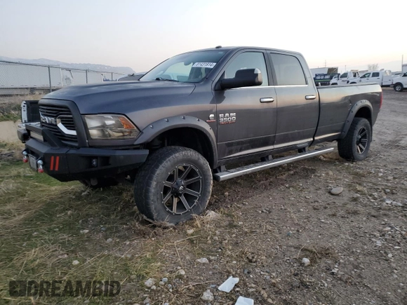 2015 Ram 3500 Big Horn with VIN 3C63R3HL1FG677492, listed as a Copart auction lot 81431914 with 93,745 mi miles and Salvage Title. Bid and sale history available at carsss.com. Image 1.