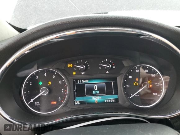 2017 Buick Encore Preferred with VIN KL4CJASB6HB216783, listed as a Copart auction lot 50818625 with 117,366 mi miles and Salvage title. Bid and sale history available at DreamBid. Image 9.