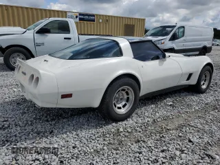 1981 Chevrolet Corvette with VIN 1G1AY876XBS419804, listed as a Copart auction lot 64681834 with 651,033 mi miles and Non Repairable. Bid and sale history available at carsss.com. Image 3.