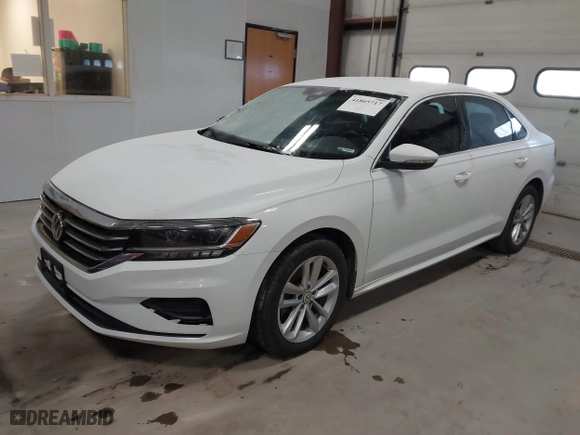 2020 Volkswagen Passat 2.0T SE with VIN 1VWSA7A35LC021689, listed as a IAAI auction lot 41865717 with 72,730 mi miles. Bid and sale history available at carsss.com. Image 2.