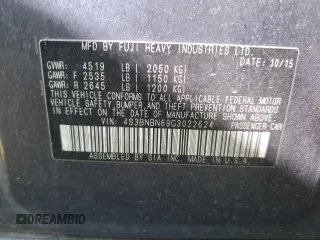 2016 Subaru Legacy 2.5i Limited with VIN 4S3BNBN69G3022624, listed as a Copart auction lot 47478675 with 129,455 mi miles and Salvage Title. Bid and sale history available at carsss.com. Image 13.