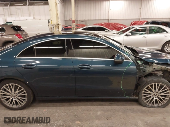 2020 Mercedes-Benz CLA with VIN W1K5J4HB7LN092625, listed as a IAAI auction lot 41193703 with 40,135 mi miles. Bid and sale history available at carsss.com. Image 14.