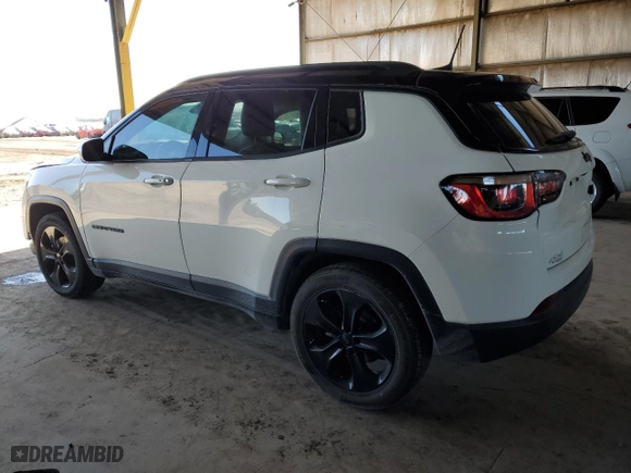 2020 Jeep Compass Latitude w/Sun/Safety Pkg with VIN 3C4NJCBB6LT205946, listed as a Copart auction lot 49116475 with 96,307 mi miles and Salvage Title. Bid and sale history available at carsss.com. Image 2.