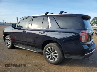 2022 Chevrolet Tahoe LT with VIN 1GNSCNKD3NR365179, listed as a Copart auction lot 82892144 with 53,447 mi miles and Salvage title. Bid and sale history available at DreamBid. Image 2.