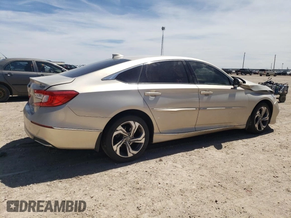 2018 Honda Accord EX-L z VIN 1HGCV1F50JA035528, wystawiony jako Copart lot #53730665 z przebiegiem 71 394 mil mil oraz Szkoda całkowita • Salvage title. Historia ofert i sprzedaży dostępna na DreamBid. Obrazek 3.