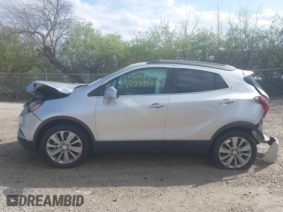 2018 Buick Encore Preferred with VIN KL4CJASB1JB675175, listed as a IAAI auction lot 41984657 with 95,758 mi miles. Bid and sale history available at carsss.com. Image 15.