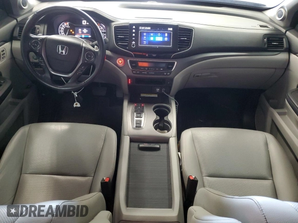 2022 Honda Ridgeline RTL-E with VIN 5FPYK3F72NB039076, listed as a Copart auction lot 53978815 with 55,828 mi miles and Salvage Title. Bid and sale history available at DreamBid. Image 8.