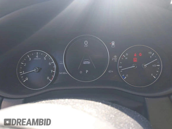 2023 Mazda CX-30 S Carbon Edition with VIN 3MVDMBCM1PM509987, listed as a IAAI auction lot 42060833 with 14,140 mi miles and . Bid and sale history available at DreamBid. Image 7.