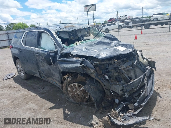 2021 Chevrolet Traverse LT Cloth with VIN 1GNERGKW1MJ129779, listed as a IAAI auction lot 39818022 with 61,802 mi miles and . Bid and sale history available at DreamBid. Image 1.
