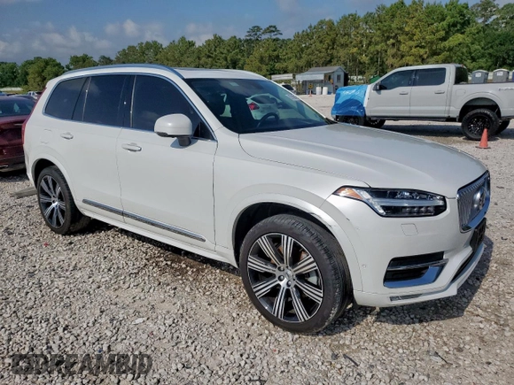 2021 Volvo XC90 Inscription with VIN YV4A22PL7M1769604, listed as a Copart auction lot 57509515 with 48,158 mi miles and Salvage title. Bid and sale history available at DreamBid. Image 4.