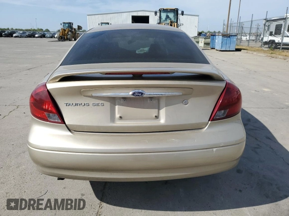 2000 Ford Taurus SES with VIN 1FAFP55S5YG260724, listed as a Copart auction lot 53583535 with Not Provided miles and Salvage Title. Bid and sale history available at DreamBid. Image 6.