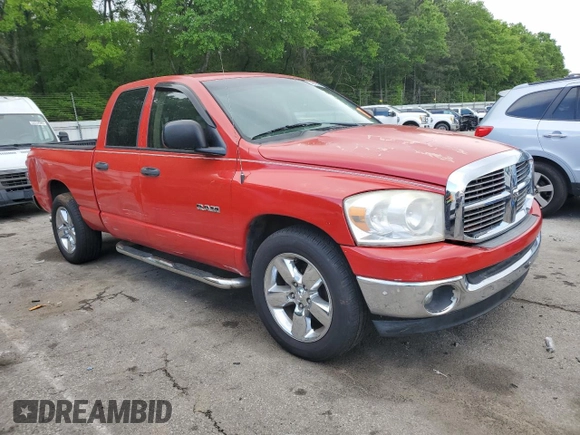 2008 Dodge Ram 1500 SLT with VIN 1D7HA18N08S632184, listed as a Copart auction lot 54245385 with 275,931 mi miles and Clean Title. Bid and sale history available at carsss.com. Image 4.