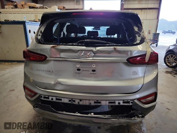 2020 Hyundai Santa Fe SE with VIN 5NMS23AD2LH248681, listed as a Copart auction lot 61651745 with 63,672 mi miles and Salvage title. Bid and sale history available at DreamBid. Image 6.