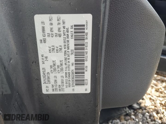 2006 Dodge 2500 SLT z VIN 3D7KS28C86G230974, wystawiony jako Copart lot #70463784 z przebiegiem 234 368 mil mil oraz Czysty tytuł • Clean title. Historia ofert i sprzedaży dostępna na DreamBid. Obrazek 13.