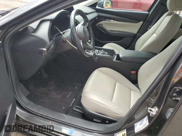 2022 Mazda 3 Preferred with VIN 3MZBPACL8NM303657, listed as a Copart auction lot 54109305 with 43,325 mi miles and Salvage title. Bid and sale history available at DreamBid. Image 7.