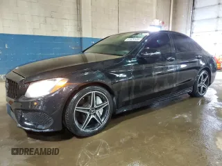 2018 Mercedes-Benz C 43 AMG with VIN 55SWF6EB1JU238964, listed as a Copart auction lot 51929135 with 78,854 mi miles and Clean Title. Bid and sale history available at carsss.com. Image 1.