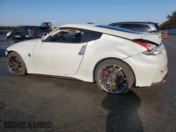 2015 Nissan 370Z with VIN JN1AZ4EH8FM441623, listed as a Copart auction lot 83181014 with 0 mi miles and Salvage Title. Bid and sale history available at carsss.com. Image 2.