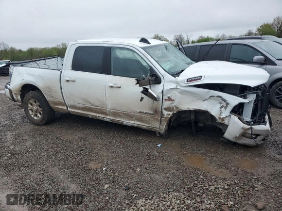 2023 Ram 2500 Laramie with VIN 3C6UR5FL3PG588625, listed as a Copart auction lot 55645065 with Not provided miles and Salvage title. Bid and sale history available at DreamBid. Image 4.
